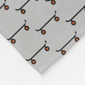 スケートボード フリースブランケット (角)