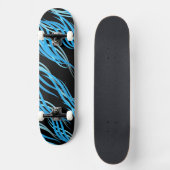 スケートボード – ブルーウェーブスケートボード (正面)