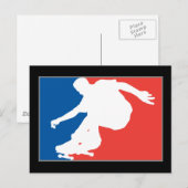 スケートボード ポストカード (正面/裏面)