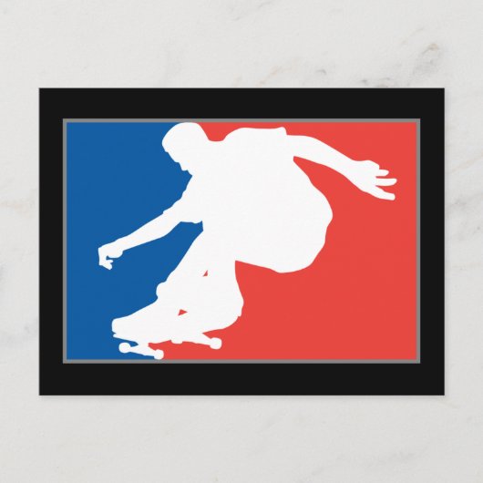 スケートボード ポストカード (正面)