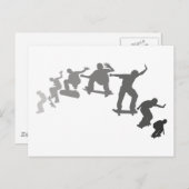 スケートボード ポストカード (正面/裏面)