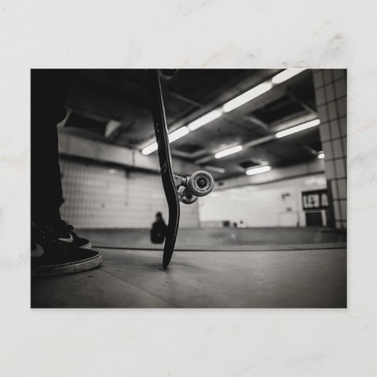 スケートボード ポストカード (正面)