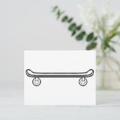 スケートボード ポストカード (スタンド正面)