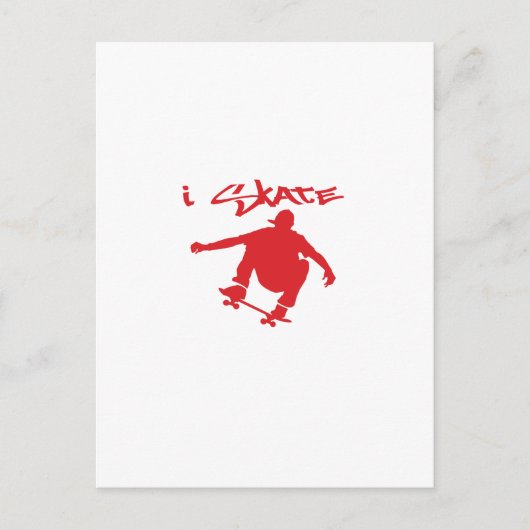 スケートボード ポストカード (正面)