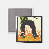 スケートボード マグネット (正面/裏面)