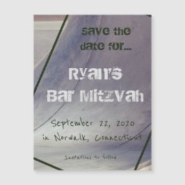 スケートボード·マグネティック·セーブ·ザ·デート·カード