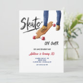 スケートボード 招待状 (スタンド正面)