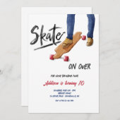 スケートボード 招待状 (正面/裏面)