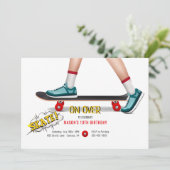 スケートボード 招待状 (スタンド正面)