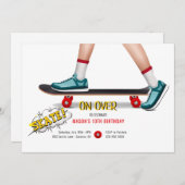 スケートボード 招待状 (正面/裏面)