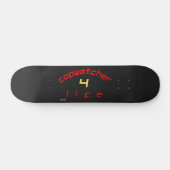 スケートボード「COPWATCHER 4 LIFE」 スケートボード (横)