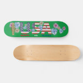 スケートボード「HAPPY 4 OF JULY」 スケートボード (横)