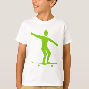 スケートボード – Martian Green Tシャツ