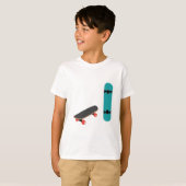 スケートボード Tシャツ (正面フル)