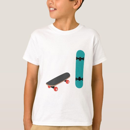 スケートボード Tシャツ (正面)