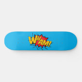 スケートボード - Wham! スカイブルー (横)