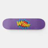 スケートボード - Wham! パープル (横)