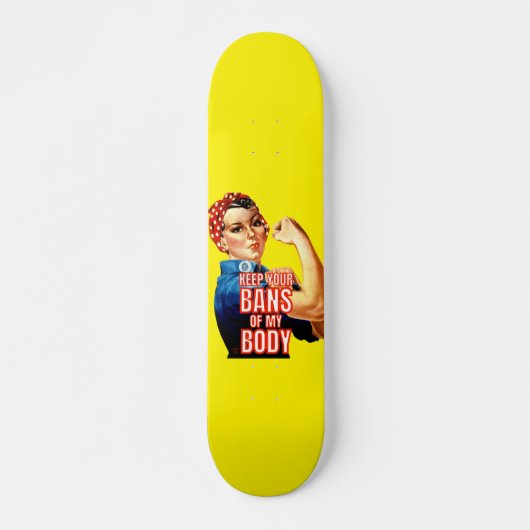 スケートボード「WOMEN'S RIGHTS 101」 スケートボード (正面)