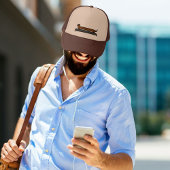 スケートボードdachshund犬のトラックのキャップ/帽子 キャップ