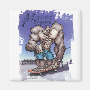 スケートボードMaxx マグネット