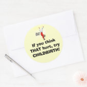 スケートボードMOMSステッカー ラウンドシール (封筒)