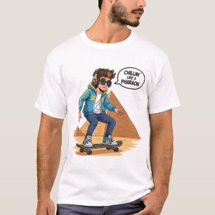 スケートボードPharaoh Tシャツ