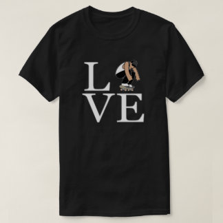スケートボードTシャツが大好き Tシャツ