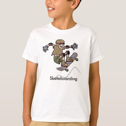 スケートボードTシャツ Tシャツ (正面)