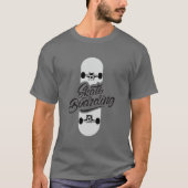 スケートボードTシャツ Tシャツ (正面)