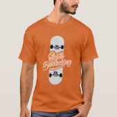 スケートボードTシャツ Tシャツ (正面)