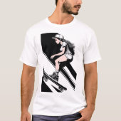スケートボードTシャツ Tシャツ (正面)
