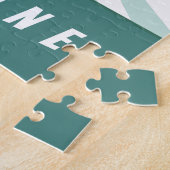 スケートボーモダンディングガールズスケーター名スポーツカッコいいスポーツ ジグソーパズル (側面)