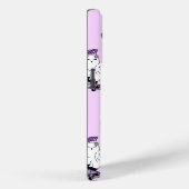 スケートボー不気味ドの「ステイ」幽霊 – パープクールリ Case-Mate iPhoneケース (裏面 / 右)