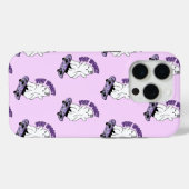 スケートボー不気味ドの「ステイ」幽霊 – パープクールリ Case-Mate iPhoneケース (裏面 (横))