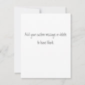 スケートボ得ードフラットカードの可愛いタイガー (裏面)