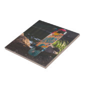 スケートボ生まれードに乗る タイル (側面)