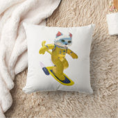 スケートボ飛んでいるード クッション (ブランケット)