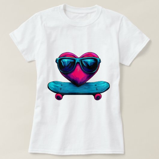 スケートラブライダー Tシャツ (デザイン正面)