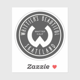 スケートランドウィティエカリフォルニア動揺してヴィンテージ シール