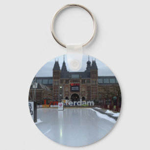 スケートリンク、Museumplein、アムステルダム キーホルダー