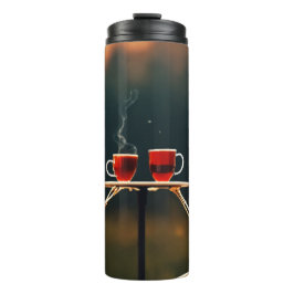 スケートンイラストレーション像 タンブラー