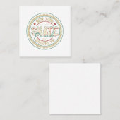 スケート公園 スクエア名刺 (正面/裏面)