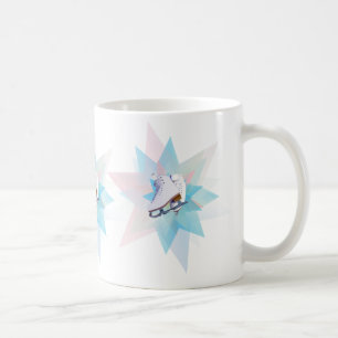 スケート選手の星 コーヒーマグカップ