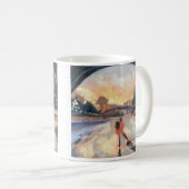 スケート選手 コーヒーマグカップ (正面右)