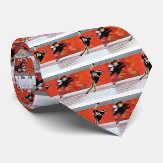 スケート選手 ネクタイ (ロール)