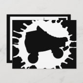 スケート靴 ポストカード (正面/裏面)