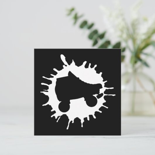 スケート靴 招待状 (スタンド正面)