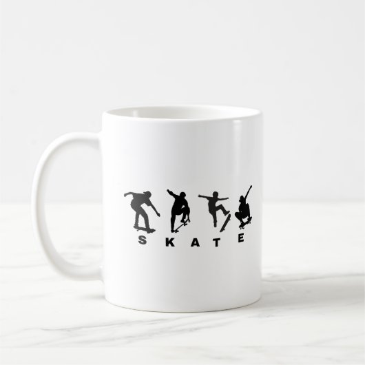 スケート コーヒーマグカップ (左)
