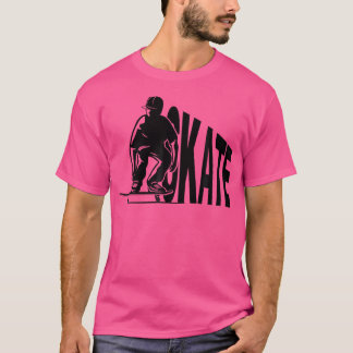 スケート スケーター スケートボード ローラースケート Tシャツ