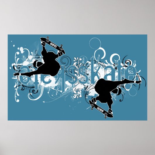 スケート ポスター (正面)